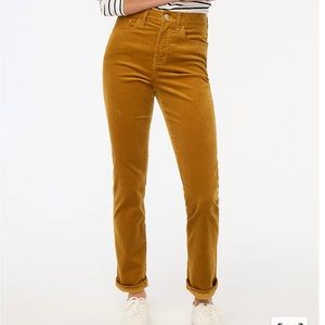 J Crew straight leg corduroys size 28